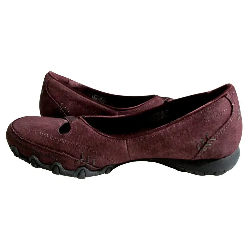 Sketchers Women's Purple Relaxed Fit Slip On Shoes Size 8M